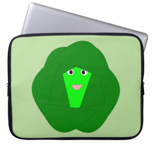 Smely Christmas Brussels Sprout Laptop Bag Laptopschutzhülle