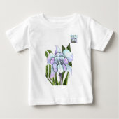 Smeraldo Blume Baby T-shirt (Vorderseite)