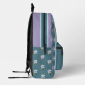 Smeraldo Blume Bedruckter Rucksack (Links)