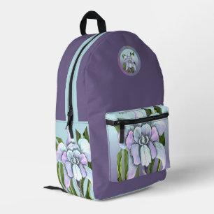 Smeraldo Blume Bedruckter Rucksack