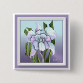 Smeraldo-Blume Button (Vorderseite)