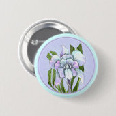 Smeraldo-Blume Button (Vorne & Hinten)