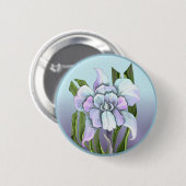 Smeraldo-Blume Button (Vorne & Hinten)