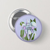 Smeraldo-Blume Button (Vorne & Hinten)