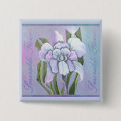 Smeraldo-Blume Button (Vorderseite)