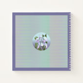 Smeraldo Blume Carnet Notebook Notizblock (Rückseite)