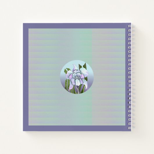 Smeraldo Blume Carnet Notebook Notizblock (Rückseite)