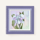 Smeraldo Blume Carnet Notebook Notizblock (Vorderseite)