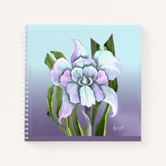 Smeraldo Blume Carnet Notebook Notizblock (Vorderseite)