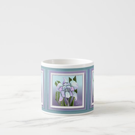 Smeraldo Blume Espressotasse (Vorderseite)