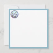 Smeraldo-Blume-Flachkarte (Rückseite)