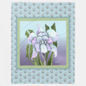 Smeraldo Blume Fleece Blanket (Vorderseite)