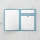 Smeraldo Blume Geburtstagskarte Karte (Innenseite)