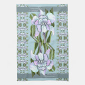 Smeraldo Blume Geschirrtuch (Vertikal)
