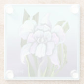 Smeraldo Blume Glasuntersetzer (Rückseite)