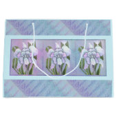 Smeraldo-Blume Große Geschenktüte (Vorderseite)