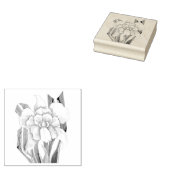 Smeraldo Blume Gummistempel (Stempel)