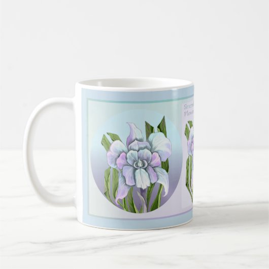Smeraldo Blume Kaffee Tasse (Links)