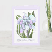 Smeraldo-Blume Karte (Vorderseite)