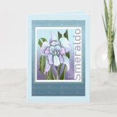 Smeraldo-Blume Karte (Vorderseite)