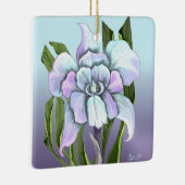 Smeraldo Blume Keramik Keramikornament (Rechts)