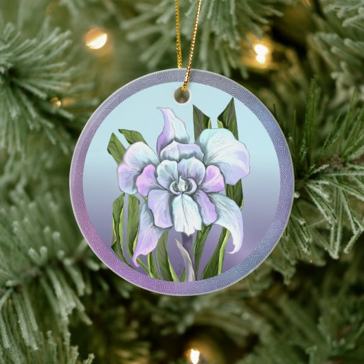 Smeraldo Blume Keramik Ornament (Baum)