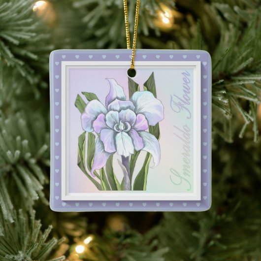 Smeraldo Blume Keramikornament (Baum)