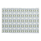 Smeraldo Blume Kissenbezug (Rückseite)