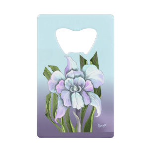 Smeraldo Blume Kreditkartenflasche Geldbeutel Flaschenöffner