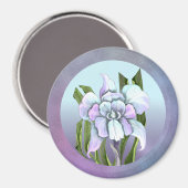 Smeraldo Blume Magnet (Vorderseite/Rückseite)