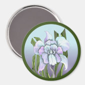 Smeraldo Blume Magnet (Vorderseite/Rückseite)