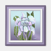 Smeraldo-Blume-Magnet Magnet (Vorne)