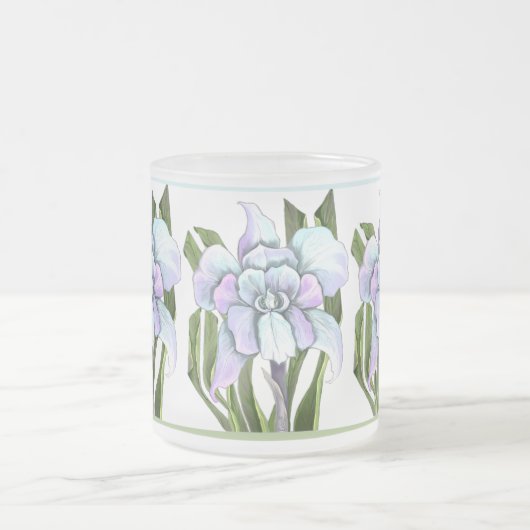 Smeraldo Blume Mattglastasse (Mittel)