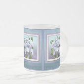 Smeraldo Blume mattierter Kaffee Tasse (VorderseiteRechts)