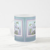 Smeraldo Blume mattierter Kaffee Tasse (Vorderseite Links)