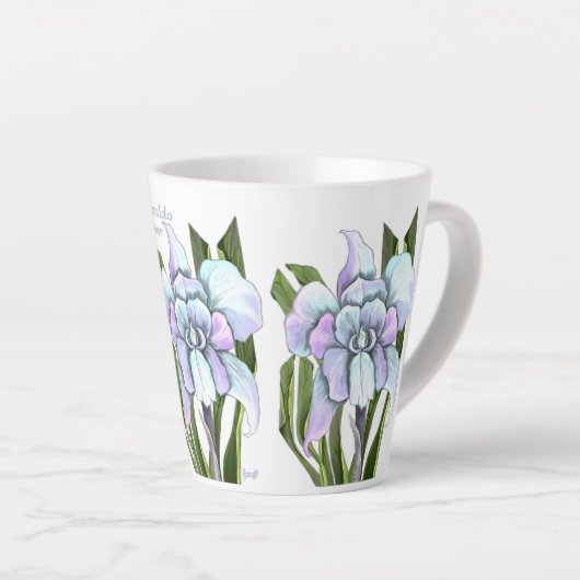 Smeraldo Blume Milchtasse (Rechte Ecke)