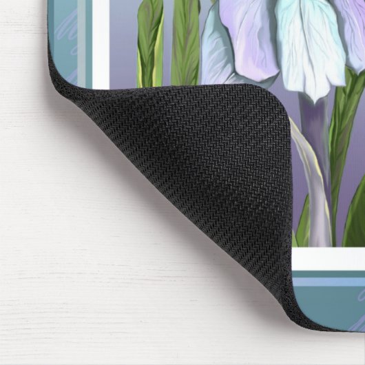 Smeraldo Blume Mouse Pad Mousepad (Ecke)