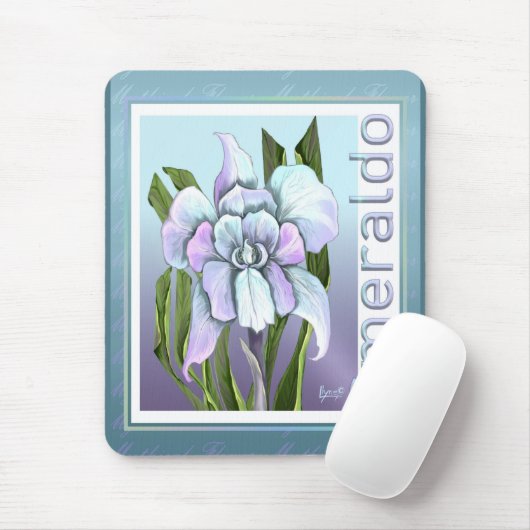Smeraldo Blume Mouse Pad Mousepad (Mit Mouse)