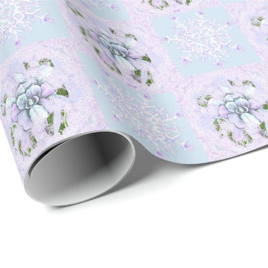 Smeraldo Blume Packpapier (Rolleneckpunkt)