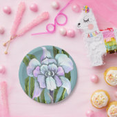 Smeraldo Blume Papier Teller (Party)