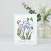 Smeraldo Blume Postkarte (Stehend Vorderseite)