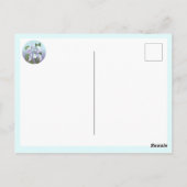 Smeraldo Blume Postkarte (Rückseite)