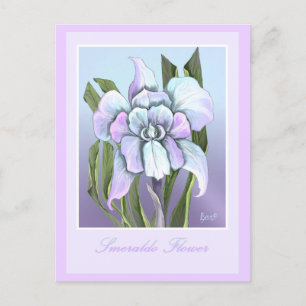 Smeraldo Blume Postkarte