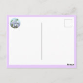 Smeraldo Blume Postkarte (Rückseite)