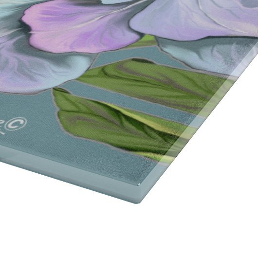 Smeraldo Blume Schneidebrett (Ecke)