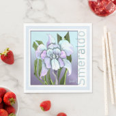 Smeraldo Blume Serviette (Beispiel)