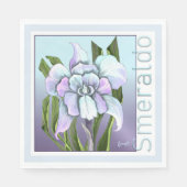 Smeraldo Blume Serviette (Vorderseite)