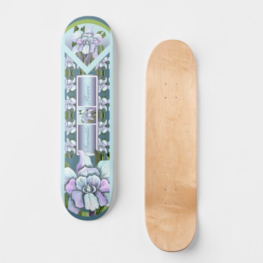 Smeraldo Blume Skateboard (Vorderseite)