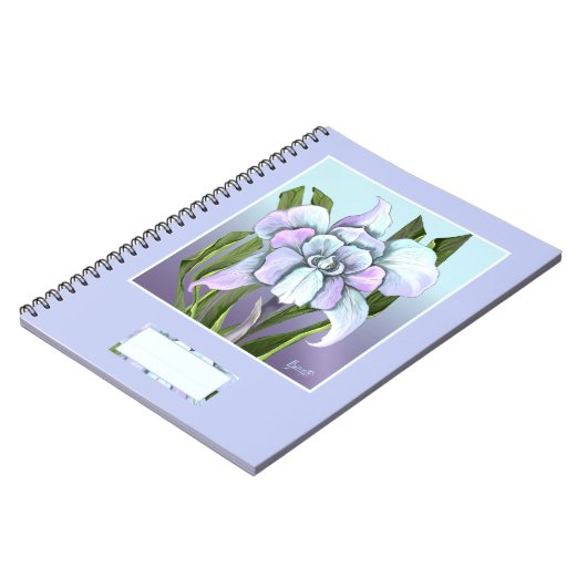 smeraldo Blume Spiral Notebook Notizblock (Linke Seite)