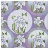 Smeraldo Blume Stoff (Nahaufnahme)